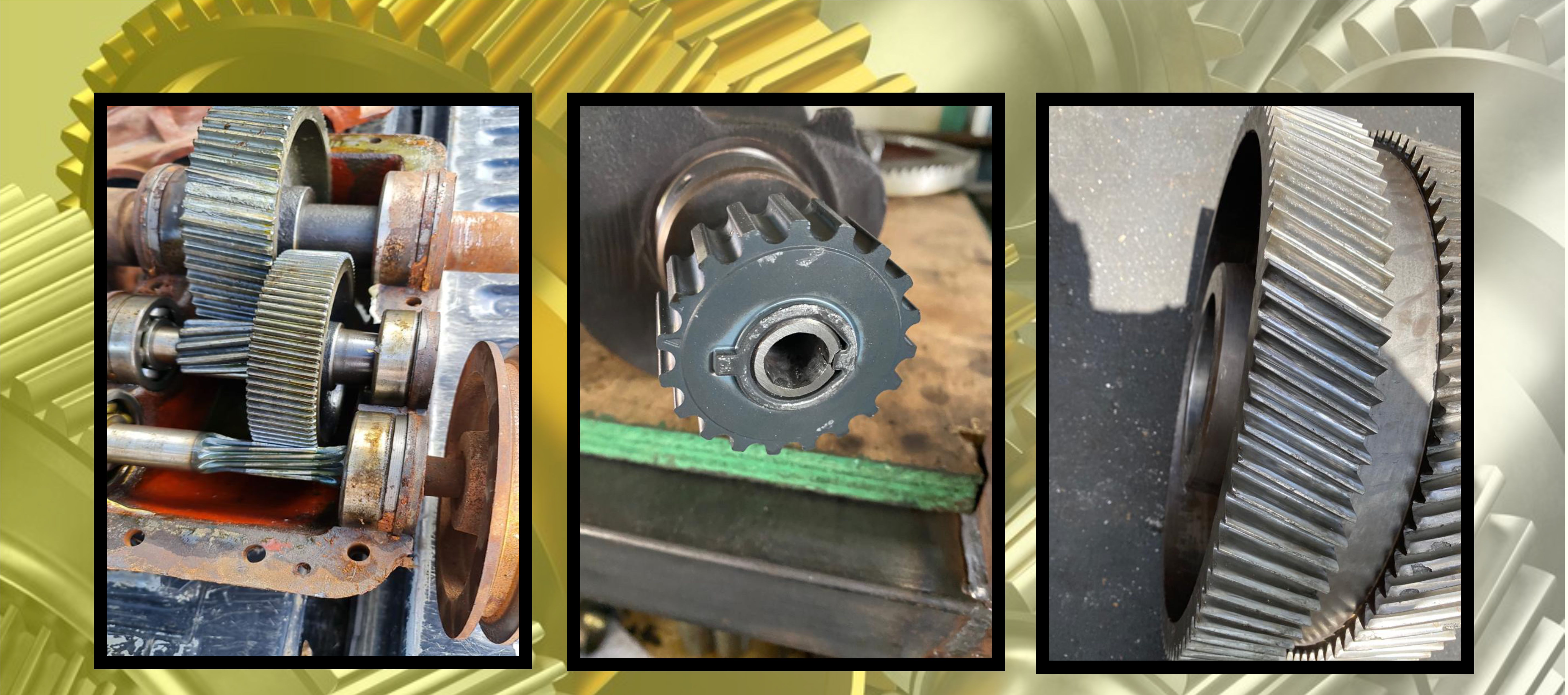 Manufacturers and Restorers of Gears,  Restorers of Diff Housings Crosses Crown, Wheels and pinions  General Engineering, Reconditioning of Gearsboxes, SPM Gears